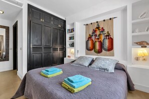 3 habitaciones, tabla de planchar con plancha y wifi gratis 