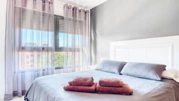 3 habitaciones, wifi gratis y ropa de cama