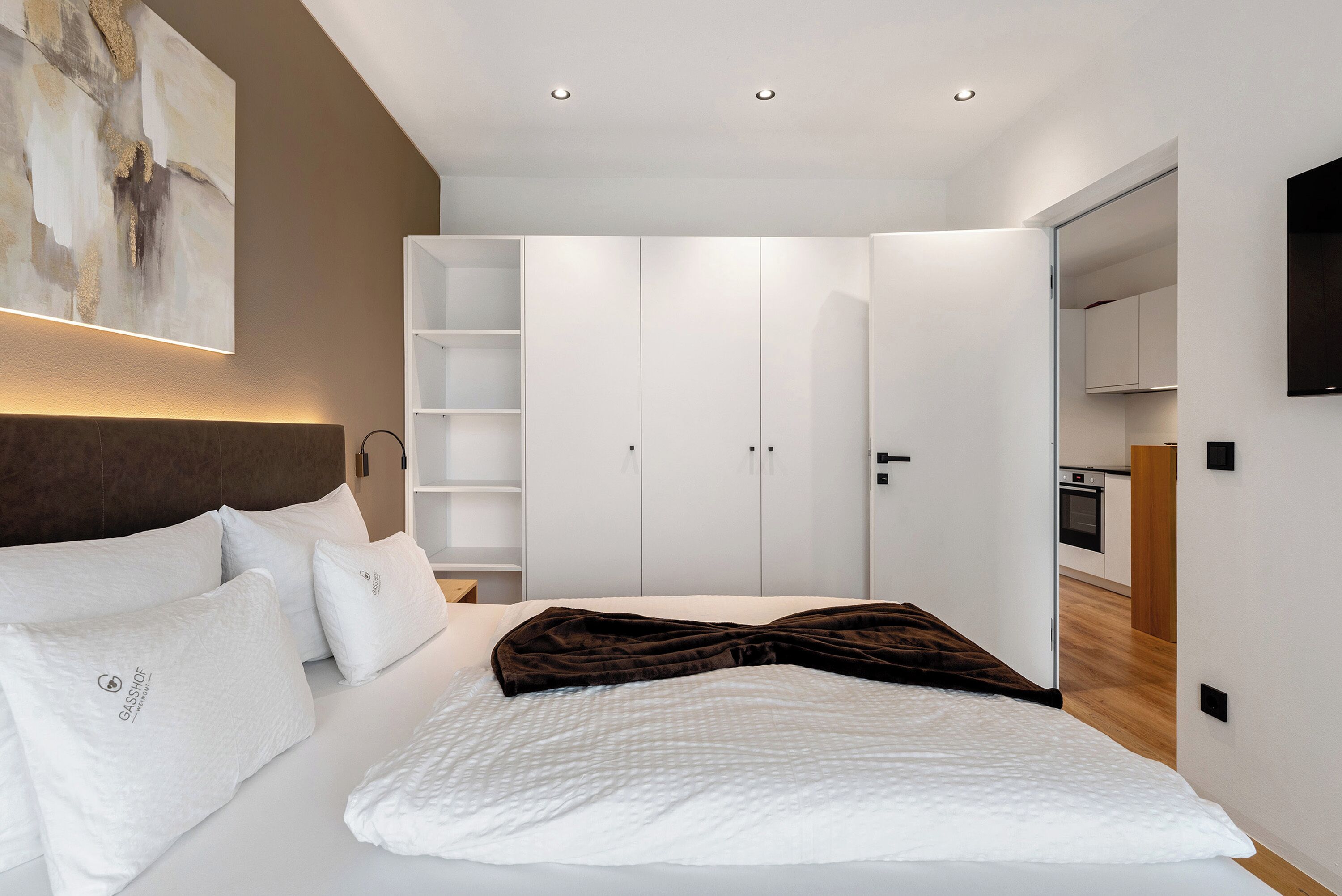 1 Schlafzimmer, Bügeleisen/Bügelbrett, kostenloses WLAN, Bettwäsche