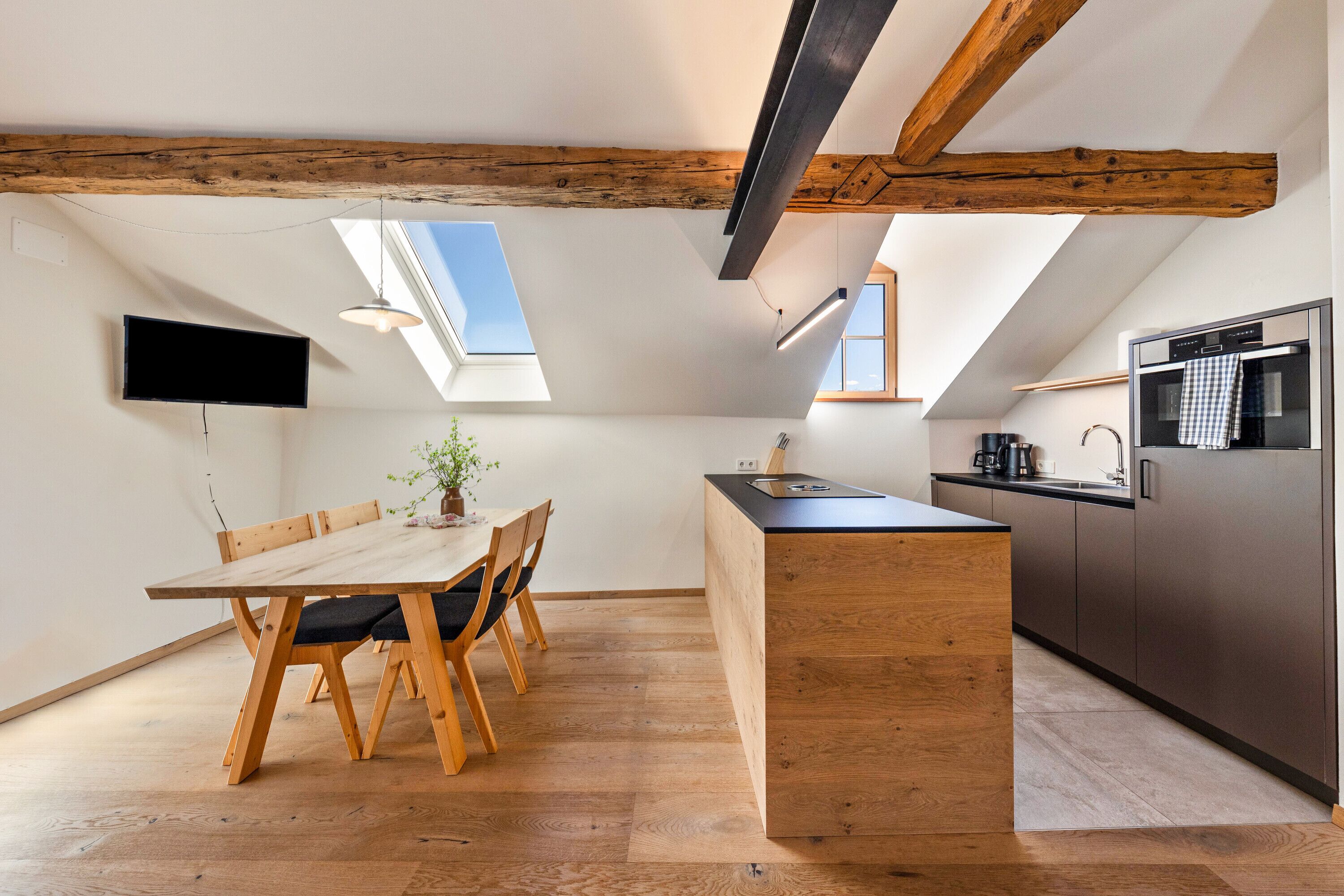 Kühlschrank, Ofen, Herdplatte, Geschirrspüler