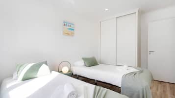 2 habitaciones, wifi gratis y ropa de cama