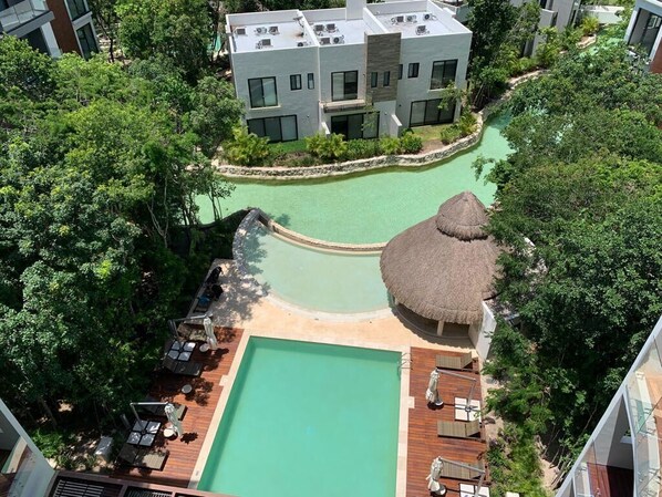 Pool - Beatiful Apartament, Playa del Carmen, Jacuzzi, Kayak, a 10 Minutos de la Playa (Playa del Carmen)