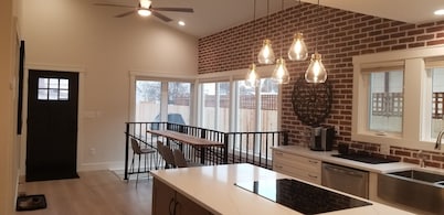 Fully remodeled corner home, 3 blocks from Main Street and across from the park.