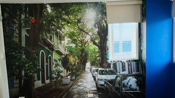 1 makuuhuone, työpöytä, silitysrauta/-lauta, ilmainen Wi-Fi