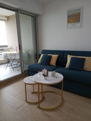 TV - Appartement vue Mer, Clim, Wifi et Parking - 4beau418 (CANET PLAGE)