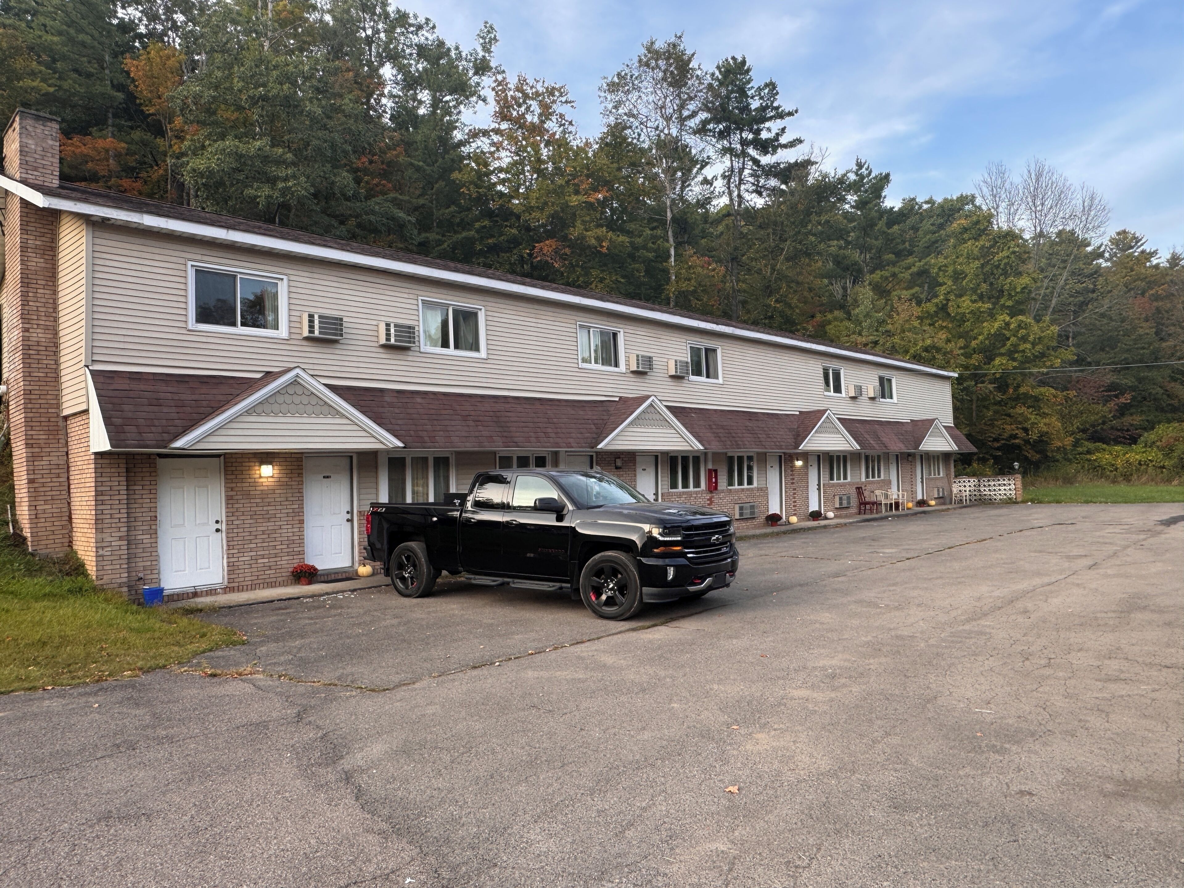 Fassade der Unterkunft