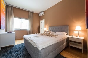 5 makuuhuonetta, silitysrauta/-lauta, ilmainen Wi-Fi, vuodevaatteet