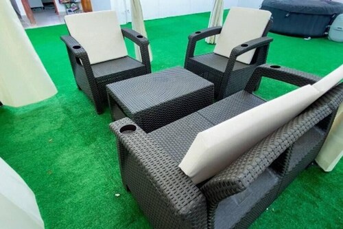 Cabaña con Jacuzzi y Excelente Vista