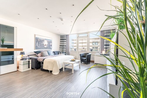 Marina Apartment Wendtorf - Weitblick auf Meer und Yachthafen