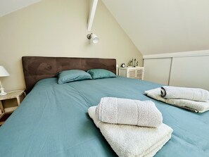 Wifi gratis y ropa de cama