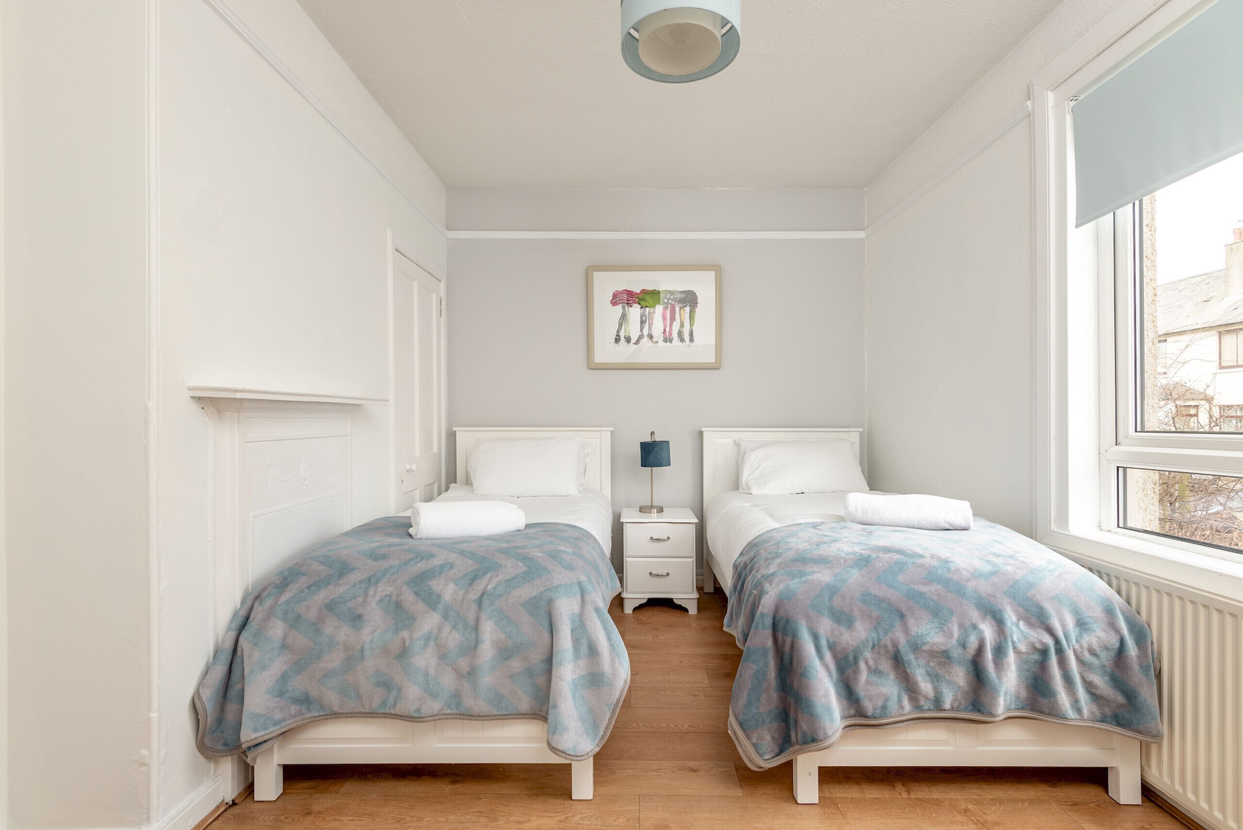 2 bedrooms, iron/ironing board, free WiFi, bed sheets
