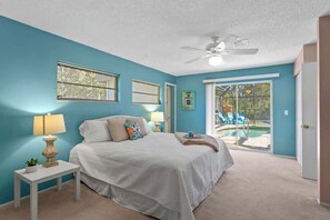 4 habitaciones, tabla de planchar con plancha, cuna de viaje y wifi 