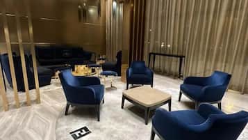 Sala de estar en el lobby