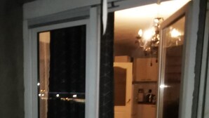 Apartment | Bathroom | Combined shower/tub, deep soaking tub, hair dryer, towels - Remarkable 1-bed Apartment in Split (Split)
