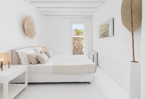 6 bedrooms, Egyptian cotton sheets, premium bedding, pillow-top beds - Villa Elia Breeze Mykonos (Mykonos)