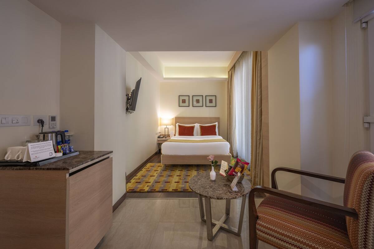 Phòng Tiêu chuẩn | Minibar, truy cập Internet không dây miễn phí, bộ trải giường 