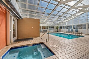 Pool - Downtown Gatlinburg! Fireplace + Views | Indoor Pool (Gatlinburg)