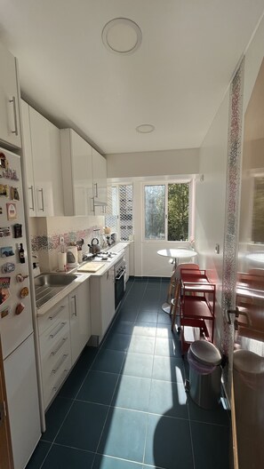 Private kitchen - Charming apartment in Lisbon (Lisboa)