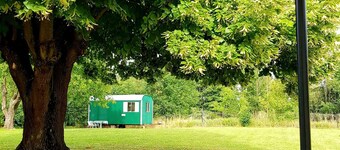 Nature, tranquility, and relaxation in a forest- and lake-rich setting.