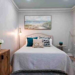 1 makuuhuone, tallelokero huoneessa, silitysrauta/-lauta, ilmainen Wi-Fi