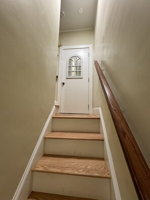 Interior - The Inn at Newton Highlands Loft 
1-bed, 1-bath luxury apartment (Newton)