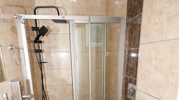 Deluxe-íbúð - 1 svefnherbergi | Baðherbergi | Snyrtivörur án endurgjalds, hárblásari, inniskór