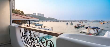 Deluxe Double Room, Ocean View | Teres/patio