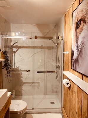 Hair dryer, towels, soap, shampoo - Mélimel (Lac-Supérieur)