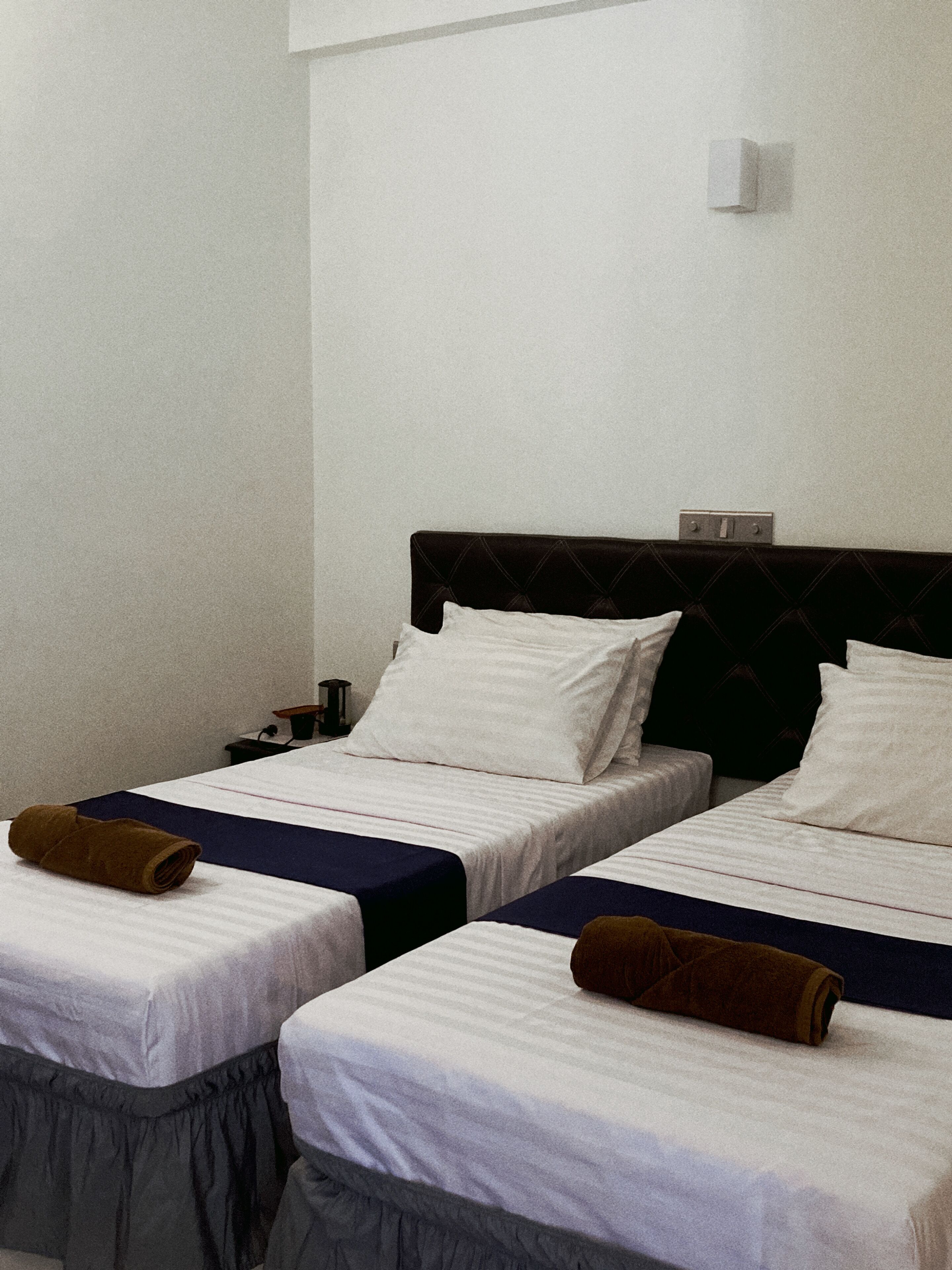 デラックス ツインルーム | ミニバー、セーフティボックス (室内)、遮光カーテン、WiFi (無料)