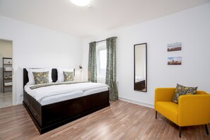 3 dormitorios, cuna de viaje, wifi y ropa de cama