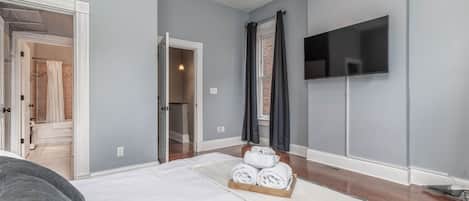 2 sovrum, strykjärn/strykbräda, wi-fi och sängkläder