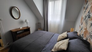 2 makuuhuonetta, ilmainen Wi-Fi, vuodevaatteet