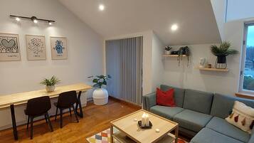 TV connectée, cheminée