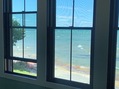 Lake Front Property. Stunning, quiet retreat with beautiful vistas and sunsets.