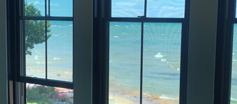 Lake Front Property. Stunning, quiet retreat with beautiful vistas and sunsets.