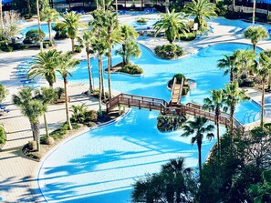 屋外プール、温水プール