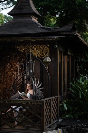 Deluxe Bungalow | Terrace/patio - Pousada Astral da Ilha (Paranaguá)