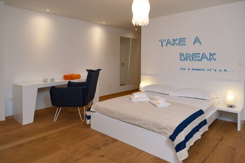 Villa Majestic with private heated pool and rooftop terrace