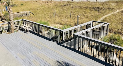 BEAUTIFUL OCEAN FRONT CONDO in Cherry Grove Beach. Best views of the beach!