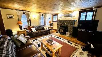 Smart-TV, Kamin, Videospiele, DVD-Player