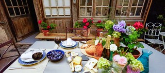 Flavigny-home of Chocolat the movie, 4 lovely rooms above, French Artisan Bakery