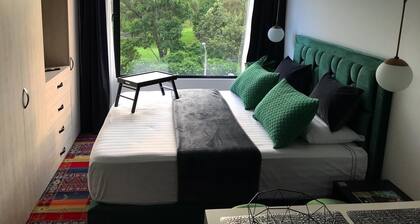 Cozy & Quiet 1BR Country Club Golf Usaquen
