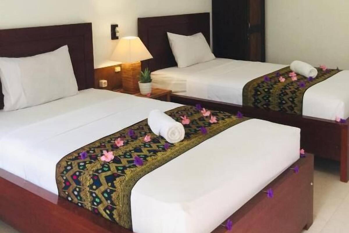 Deluxe Twin Room | Dihias secara berasingan, Wi-fi percuma, cadar katil