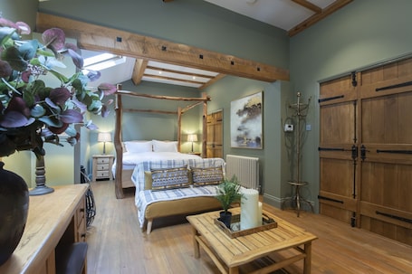 2 habitaciones y sábanas de algodón egipcio