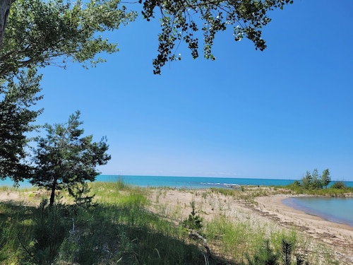 UPDATED PICS Stoney Island Sunsets Blue Nugget on the sandy shores of Lake Huron