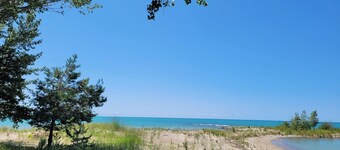 UPDATED PICS Stoney Island Sunsets Blue Nugget on the sandy shores of Lake Huron