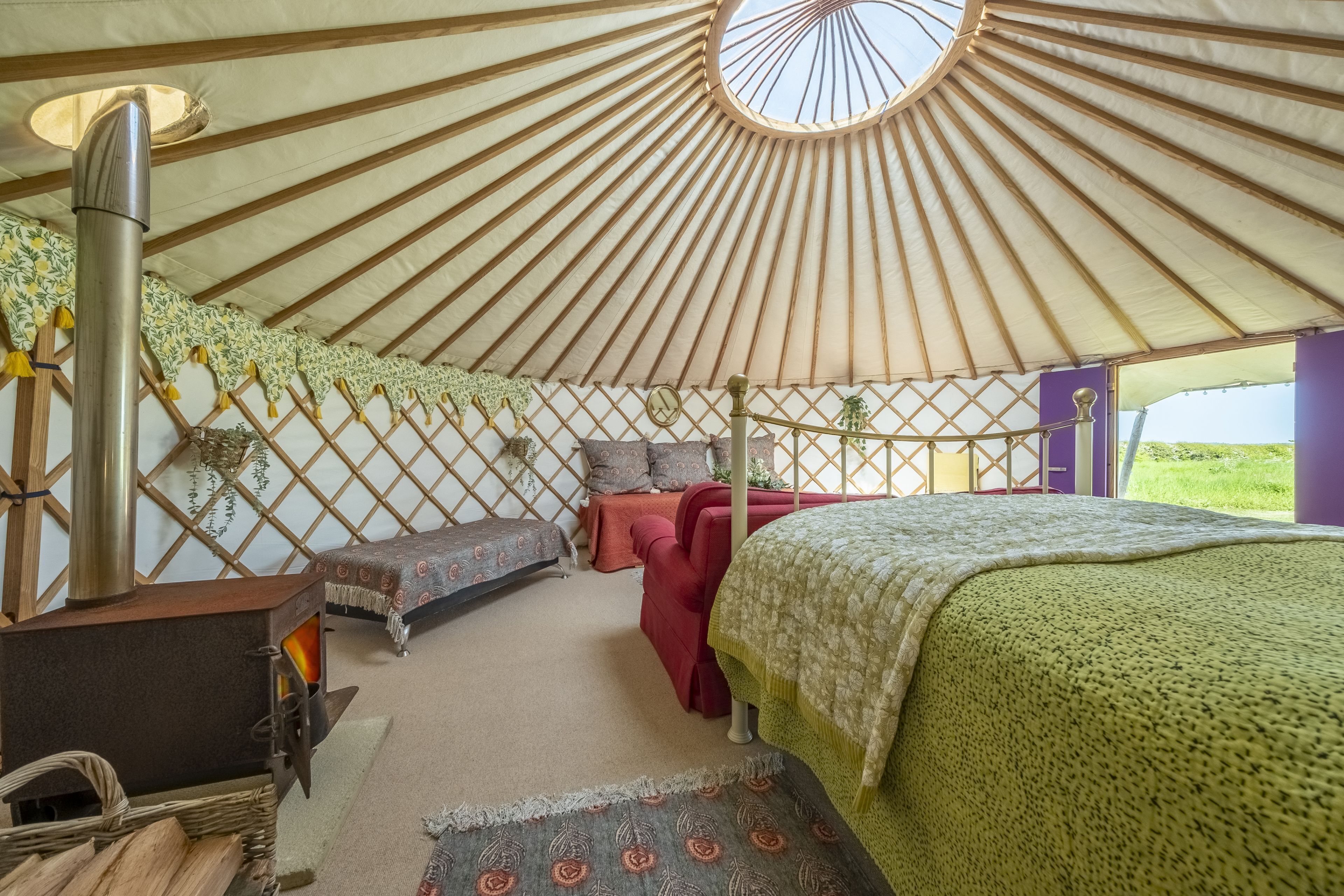 1 soveværelse, sengetøj