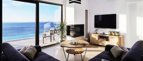 Älytelevisio, takka