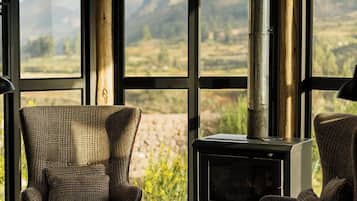 Sala de estar en el lobby