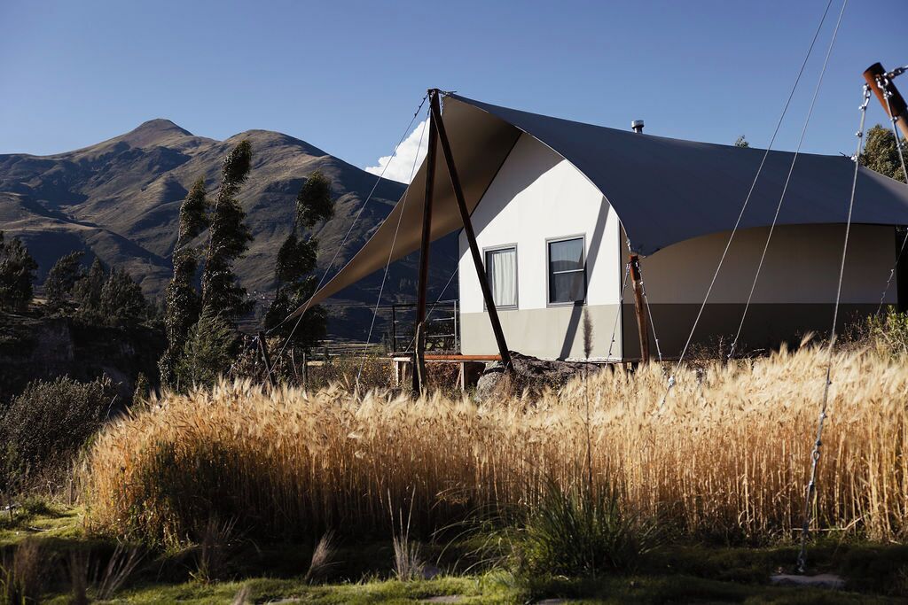 Façade de l’hébergement